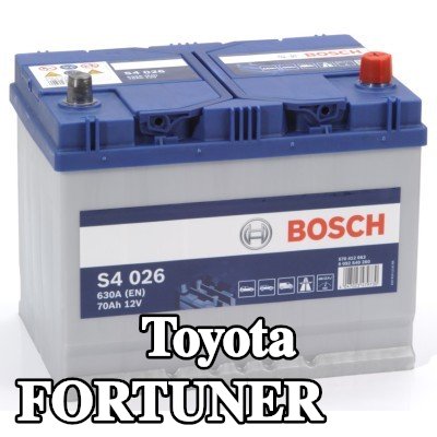 BOSCH بطارية S4, 026 — 2004 Toyota Fortuner