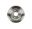 BOSCH Fren diski Dış Çap: 281, 8mm, düz, Yağlanmış — 2002 Honda Stepwgn (1)