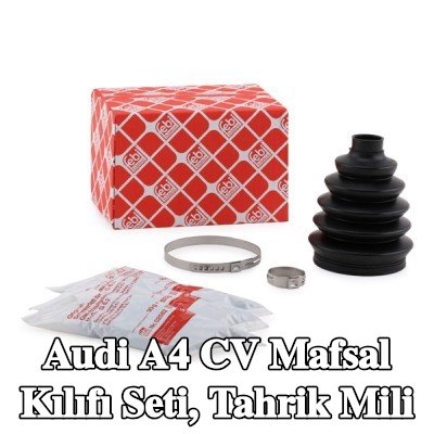FEBI BILSTEIN CV kılıf kiti, tahrik mili Ön Aks Sol, Ön Aks Sağ, Tekerlek Tarafı, Termoplast — 2012 Audi A4