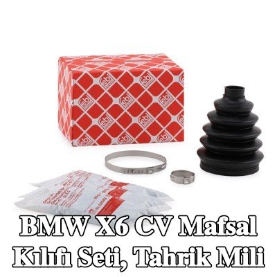 FEBI BILSTEIN CV kılıf kiti, tahrik mili Ön Aks Sol, Ön Aks Sağ, Tekerlek Tarafı, Termoplast — 2012 BMW X6