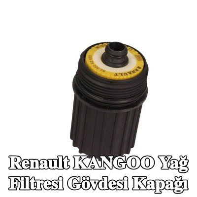 RENAULT Filtre ile yağ filtresi muhafazası kapağı — 2000 Renault Kangoo