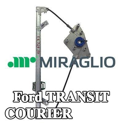 MIRAGLIO مُحرك النوافذ الأيسر, إلكتروني, بدون محرك كهربائي — Ford Transit Courier