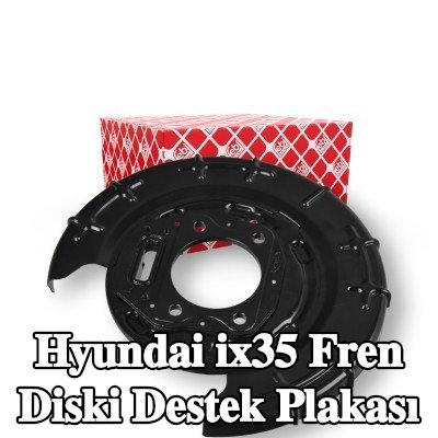 FEBI BILSTEIN Fren diski destek plakası Arka Aks Sol — Hyundai ix35