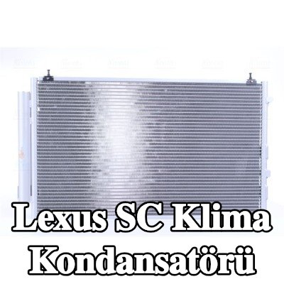 NISSENS Kurutuculu klima kondansatörü, azot dolgulu — Lexus Sc