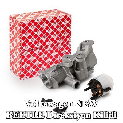 FEBI BILSTEIN Cıvata/vida ile direksiyon kilidi, anahtar ile — Volkswagen New Beetle
