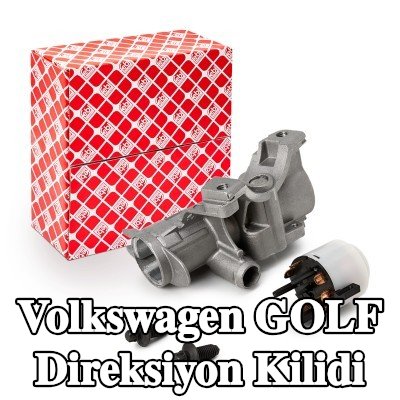 FEBI BILSTEIN Cıvata/vida ile direksiyon kilidi, anahtar ile — 2002 Volkswagen Golf