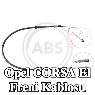A.B.S. El freni kablosu 1400mm — 1990 Opel Corsa