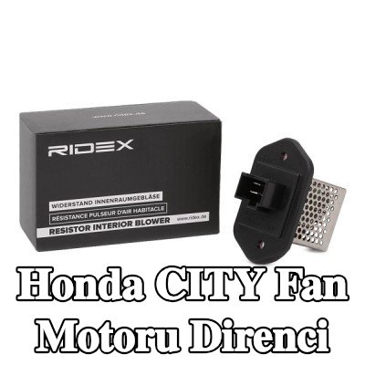 RIDEX Fan motoru direnci — 2012 Honda City