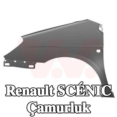 VAN WEZEL Sol ön çamurluk — 2002 Renault Scénic
