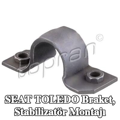 TOPRAN Braket, stabilizatör montajı Ön Aks Sol — SEAT Toledo