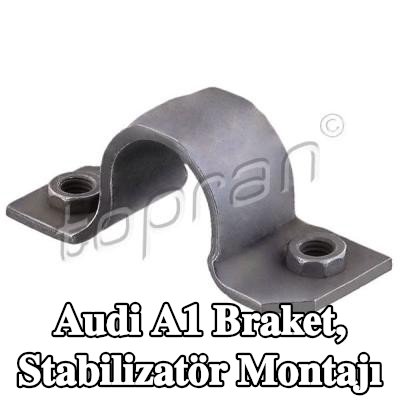 TOPRAN Braket, stabilizatör montajı Ön Aks Sol — 2011 Audi A1