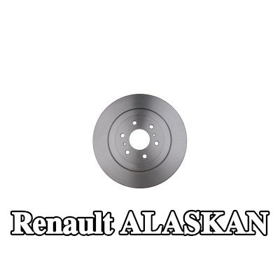 HELLA أسطوانة الفرامل 336mm, بدون محمل عجلة, بدون محور عجلة, بدون مسامير عجلة — Renault Alaskan