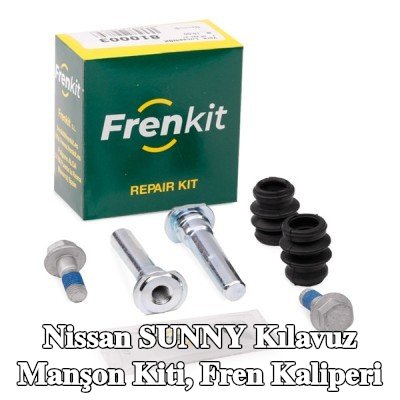 FRENKIT Kılavuz manşon kiti, ön aks fren kaliperi, Arka Aks — Nissan Sunny