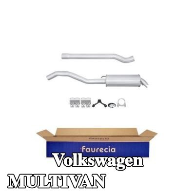 HELLA كاتم الصوت الخلفي الخلفي, مع قطع التركيب — Volkswagen Multivan