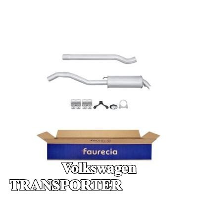 HELLA كاتم الصوت الخلفي الخلفي, مع قطع التركيب — Volkswagen Transporter