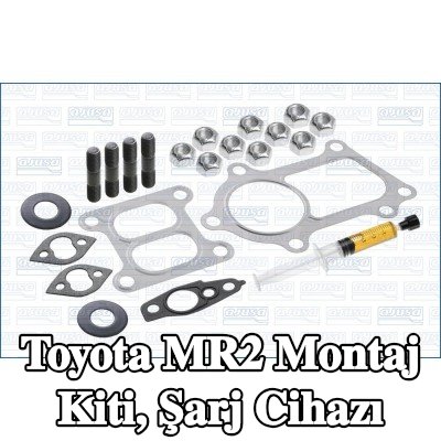 AJUSA Montaj Kiti, conta/sızdırmazlık elemanları ile şarj cihazı — Toyota Mr2
