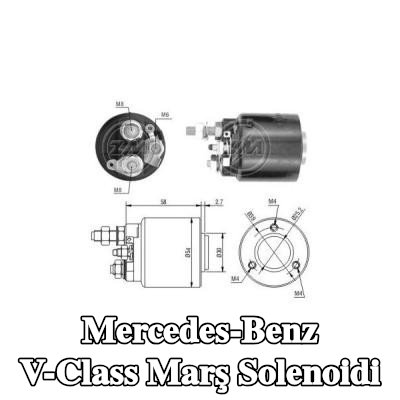 ERA Marş solenoidi — Mercedes-Benz V-Class