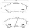 HELLA Fren balatası seti 18mm — Chevrolet Caprice (4)