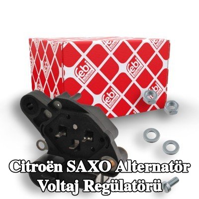 FEBI BILSTEIN Sabitleme/montaj malzemesi ile alternatör voltaj regülatörü — Citroën Saxo