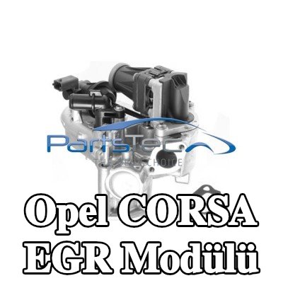 PartsTec Conta/sızdırmazlık elemanlı EGR Modülü, Kontrol Ünitesi/Yazılımı eğitilmeli/güncellenmelidir, cıvata/vida ile — 2012 Opel Corsa