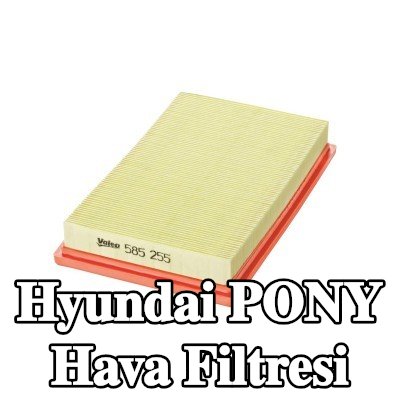 VALEO Hava filtresi — Hyundai Pony