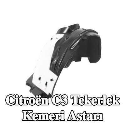 BLIC Tekerlek kemeri kaplaması Sol Ön, Sağ ön, Plastik — Citroën C3