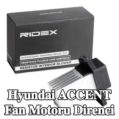 RIDEX Fan motoru direnci — Hyundai Accent