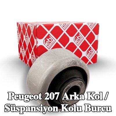 FEBI BILSTEIN Arka kol / Süspansiyon kolu burcu Ön, Sol Ön Aks, Ön Aks Sağ, Alt — Peugeot 207