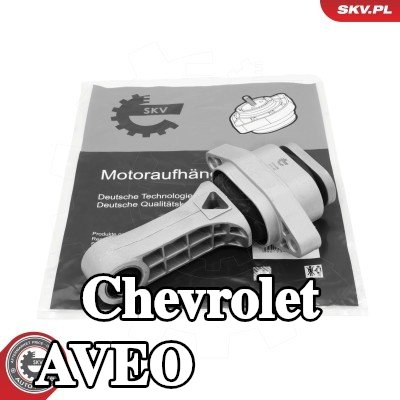 ESEN SKV حامل المحرك الأيسر, الألومنيوم, مطاط — 2004 Chevrolet Aveo