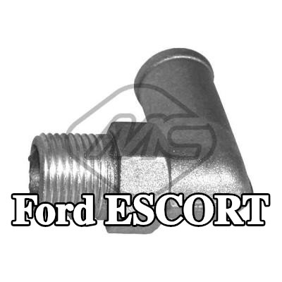 Metalcaucho أنبوب سائل التبريد — 1990 Ford Escort