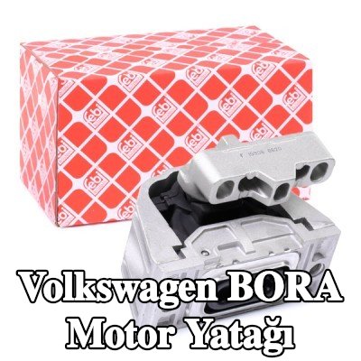 FEBI BILSTEIN Motor yatağı Sağ, Elastomer — Volkswagen Bora