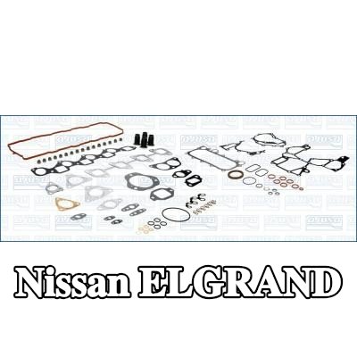 AJUSA مجموعة حشيات كاملة, محرك مزود بأختام صمامات, بدون حشية رأس الأسطوانة — 2000 Nissan Elgrand