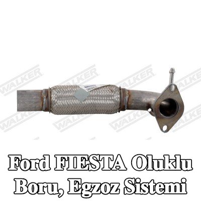 WALKER Oluklu Boru, egzoz sistemi — 2003 Ford Fiesta