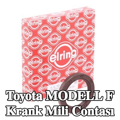 ELRING FPM (florlu kauçuk) krank mili contası — Toyota Modell F