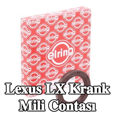 ELRING FPM (florlu kauçuk) krank mili contası — Lexus Lx