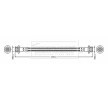 BORG & BECK Fren hortumu 420mm — Mercedes-Benz X-Class (2)