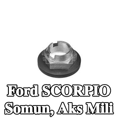 BORG & BECK Somun, aks mili — Ford Scorpio
