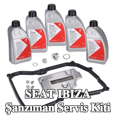 FEBI BILSTEIN Conta/sızdırmazlık elemanlı şanzıman servis kiti, yağ tahliye tapalı, conta halkası ile — 2008 SEAT Ibiza