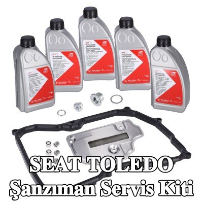 FEBI BILSTEIN Conta/sızdırmazlık elemanlı şanzıman servis kiti, yağ tahliye tapalı, conta halkası ile — 2014 SEAT Toledo