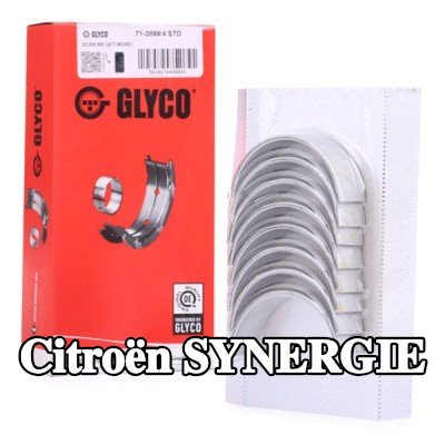 GLYCO محامل الطرف الكبير ذات ظهر فولاذي مطلي بالبرونز — Citroën Synergie