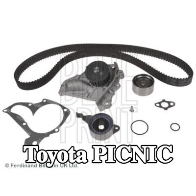 BLUE PRINT مجموعة مضخة المياه وحزام التوقيت عدد الأسنان: 163, مع مضخة مياه — Toyota Picnic
