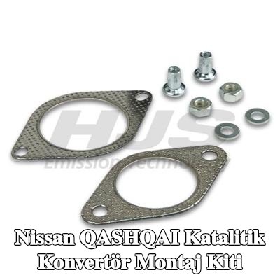 HJS Katalitik konvertör montaj kiti lastik yuva(lar)sız — Nissan Qashqai