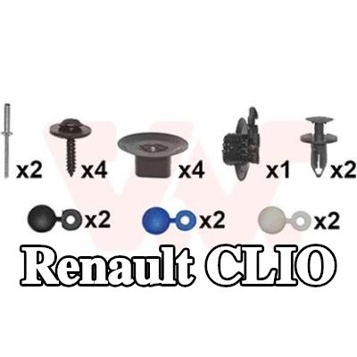 VAN WEZEL طقم التثبيت، المصد — 2012 Renault Clio