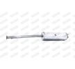 WALKER Orta susturucu 1320mm, montaj parçaları olmadan — 2000 Toyota Hiace (1)