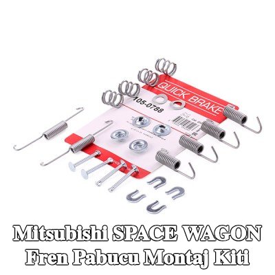 QUICK BRAKE Fren pabucu montaj kiti — Mitsubishi Space Wagon