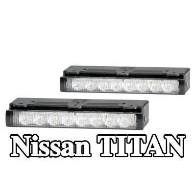 HELLA مصابيح الإضاءة النهارية أمامية المركبة — Nissan Titan