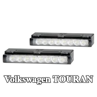 HELLA مصابيح الإضاءة النهارية أمامية المركبة — 2012 Volkswagen Touran