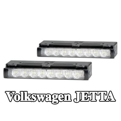 HELLA مصابيح الإضاءة النهارية أمامية المركبة — 1990 Volkswagen Jetta