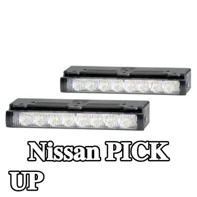 HELLA مصابيح الإضاءة النهارية أمامية المركبة — 1990 Nissan Pick Up