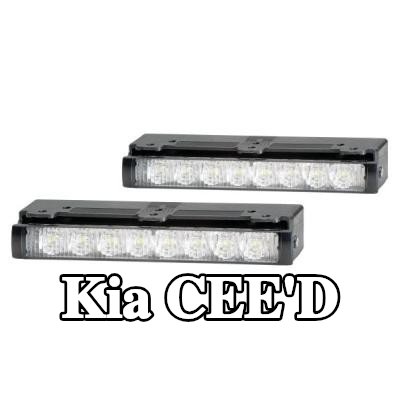 HELLA مصابيح الإضاءة النهارية أمامية المركبة — Kia Cee'd